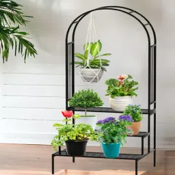 ecofynd Black Arbow Planter Stand-picture-32