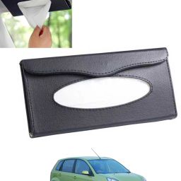Universal Leatherite Rectangle Black Tissue Box For Car/office/Home-106 Vehicle Tissue Dispenser-image-83