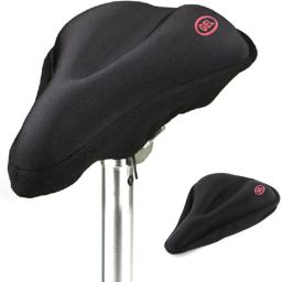 Bicycle Gel Seat Cover For Mountain, Cushion (Black) Bicycle Seat Cover Free Size-18