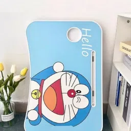 blueaprol Doraemon Cartoon Folding Study Table Engineered Wood Study Table image 3