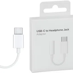 Pacificdeals White USB Type C to 3.5 mm Jack Connector For 3.5 mm Earphone, Phone Converter-35