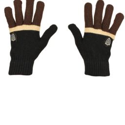 Self Design Winter Men Gloves-picture-13