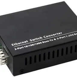 RAMEX Dual Mode Gigabit 10/100/1000M Fiber Media Converter 2SFP 2RJ45 1 Ports 1000 Mbps Network Switch-picture-9