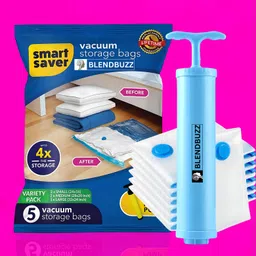 blend buzz Jumbo XL Vacuum 232 Seal Bags Moisture Proof Storage Clothes Travel Storage Vacuum Bags-picture-19