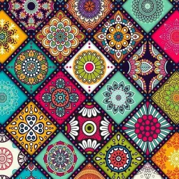 star weaves Rectangular Pack of 6 Table Placemat image 5