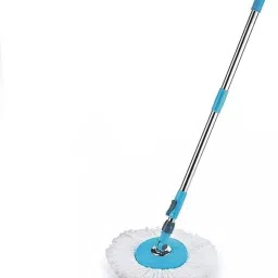 Stainless Steel Portable Rod Stick With Refill 360 Degree Rotating Pole For Home Mop Head and Rod-image-19