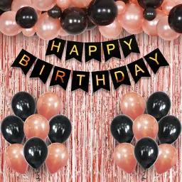 Solid Birthday Balloons Decorations Kit / Theme Decoration Balloons Pack of-36 Balloon-image-82