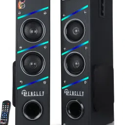 Bencley NEW HDT-03 PRO WITH MAX BASS Double Tower 115 W Bluetooth Tower Speaker-picture-0