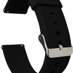 ACM Watch Strap Silicone for Tagg Verve Engage 2 Smartwatch Belt Black Smart Watch Strap-25