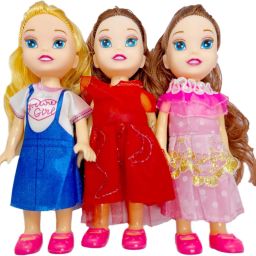 Realistic Three Sister Dolls with Fancy Dress & Movable Body Parts for Kids|132-image-85