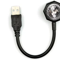 DISCO Light DJ Projection Light with 7 Color + 9 Functional Mode USB Night Light Shower Laser Light-26
