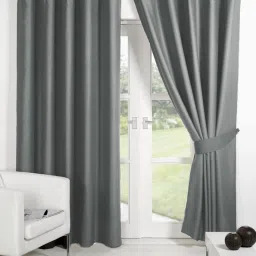 213.5 cm (7 ft) Polyester Door Curtain (Pack Of 2)-16