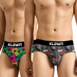 Pack of 2 Printed Men Brief-image-2