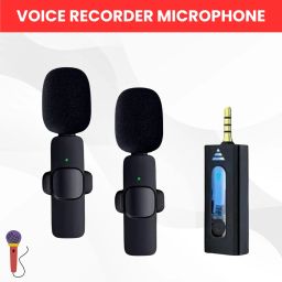 K35 Wireless Mic With Collar Microphone forYoutube/Voice Recording/InterviewZ4 Microphone-image-88