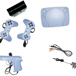 GROZA 86 Classic TV Game Console Inbuilt Game Contra, Super Mario Bros with 1 Cassette NA GB with Contra, Super Mario Bros, F1 Race, Cricket Game-picture-13