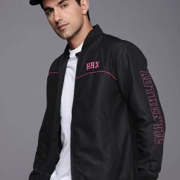 Men Printed Bomber Jacket-image-24
