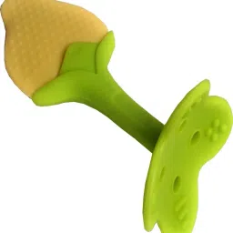 nxgtya Fruit Shape Silicone Teethers Soft Stick Chews Nibbler for Baby Dental Care Teether image 2