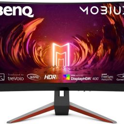 BenQ MOBIUZ 68.58 cm (27 inch) Curved Quad HD LED Backlit VA Panel VESA DisplayHDR400 with Remote-1000R, 90% DCI-P3, 2Wx2 treVolo Speakers with 5W woofer, HDMI, DP, USB 3.0Hub Gaming Monitor (EX2710R)-image-73