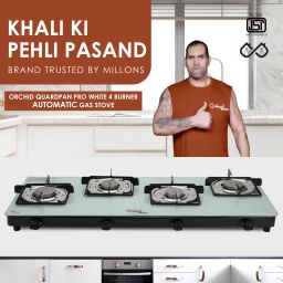 Surya Primecook Automatic Orchid White Glass Manual Gas Stove-image-70