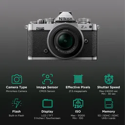Nikon Z FC 20.9MP Mirrorless Camera (16-50 mm Lens, 15.7 x 23.5 mm Sensor, Full-Time Eye-Detection Auto Focus) image 2