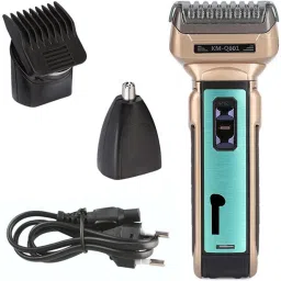 Kmeii 3in1 Rechargeable Portable Shaver With trimmer Travel Use Safe Razor Men Shaving Machines With Pop Up Trimmer Shaver For Men, Women Shaver For Men, Women-image-49