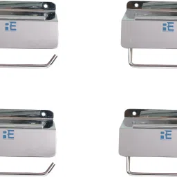 SS J4 SILVER PAPER HOLDER 4PS Stainless Steel Toilet Paper Holder-image-77