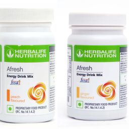 Afresh Energy Drinks Mix Peach + Ginger Flavour (1+1 ) Energy Drink-image-53