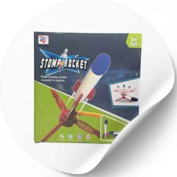 Air Rocket Launcher for Kids with 3 Foam Rockets-18