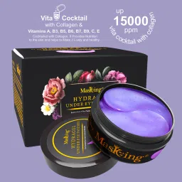 masking Hydra gel under eye patches for puffy eye’s dark circle reduce (60 patches) image 3