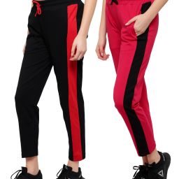 Pack of 2 Women track pants,ladies track pants,women lower,cotton pyjama Women Pyjama-image-55