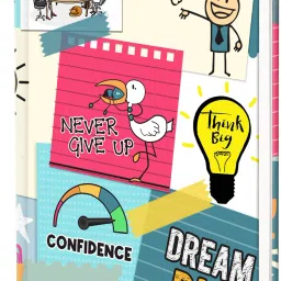 Dream Big Hardcover Journal Notebook Diary For Office A5 Diary Ruled 192 Pages-12