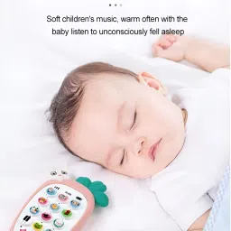 jsg MUSICAL MOBLIE PHONE CORDLESS BABY TOY WITH LIGHT REBBIT PHONE image 5