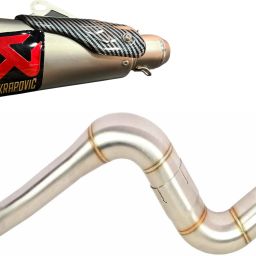 1 bajaj bike bend pipe, 1 bike exhaust Combo-18