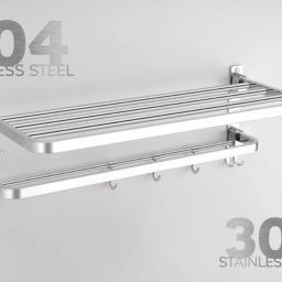 O5-2TQS-E68R Silver Towel Holder-image-63