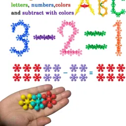 zesthome 100 Pieces Interlocking Blocks for Kids – Colorful High Quality Building Blocks image 2