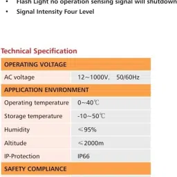 hty HTC AC-VI Display LCD with Bargraph Auto Power Off Signal Intensity Four Level Digital Voltage Tester image 5