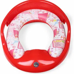 nabhya Toilet Trainer Soft Cushion Baby Potty Seat With Handle And Back Support Toilet Seat For Western Toilet Potty Seat-picture-14