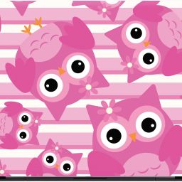 Flipkart SmartBuy pinky owl Premium LG Vinyl (matte) Laptop Decal 15.6-image-14