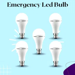 Rechargeable Emergency Bulb Inverter Bulb, 3Hr Battery Backup_Pack of 5 P133 3 hrs Bulb Emergency Light-image-87