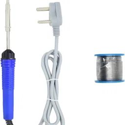 Electronic 2 in 1 Soldering Iron Machine Combo Kit Set with Solder Wire 25 W Simple-14