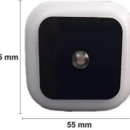 hoard 0.5W Led Plug in Smart Night Lamp with Automatic Sensor - (Warm White) Night Lamp image 3