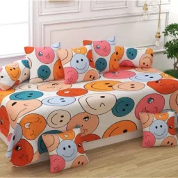 Polycotton Abstract Diwan Set-5