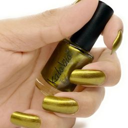 Metallic Nail Enamel - Granola M2-image-51