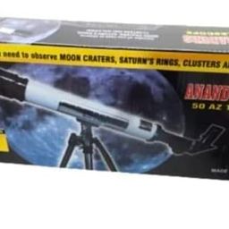 Anand traders 125x astronomical telescope for beginners for watching saturn,jupiter and moon. With barlow. 50500 model. image 5