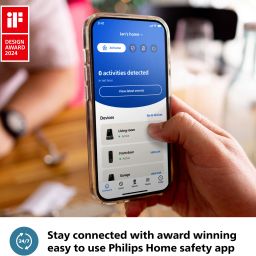 PHILIPS HSP 5500, 3MP, AI-Enhanced, Privacy Shutter, Wi-Fi 360 Degree WiFi CCTV Security Camera image 4