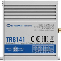 Teltonika TRB141 INDUSTRIAL RUGGED GPIO LTE GATEWAY 4G Router 0 GHz 10 Mbps Wifi Speed NA Ethernet (Cable Broadband)-16