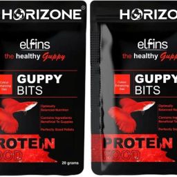 Elfins Colour Enhancing Special Guppy Bits Fish Food, 20G (Pack of 2) 0.04 kg (2x0.02 kg) Dry New Born, Young Fish Food-image-36