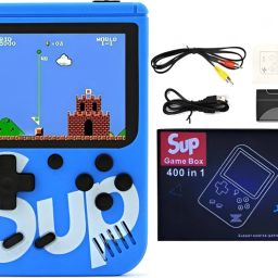 HG WORLD Sup R35X 1 Player Retro 400 In 1 Classic Video Game Portable Handheld Gaming Console Revisit Childhood,old video game (Best Gift & Fun) for All Ages 32 GB with Full HD AV Output, Video Game Hand, Single Player image 5