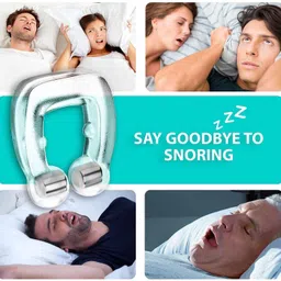 ramya beauty care say silicone nose clip Unisex Magnetic Anti Snore Nose Clip Nose clip Anti-snoring Device-picture-0