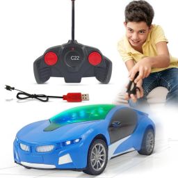 New_Chargeable 3D Remote Control Lighting Famous Car for 3+ Years Kids F29-image-67